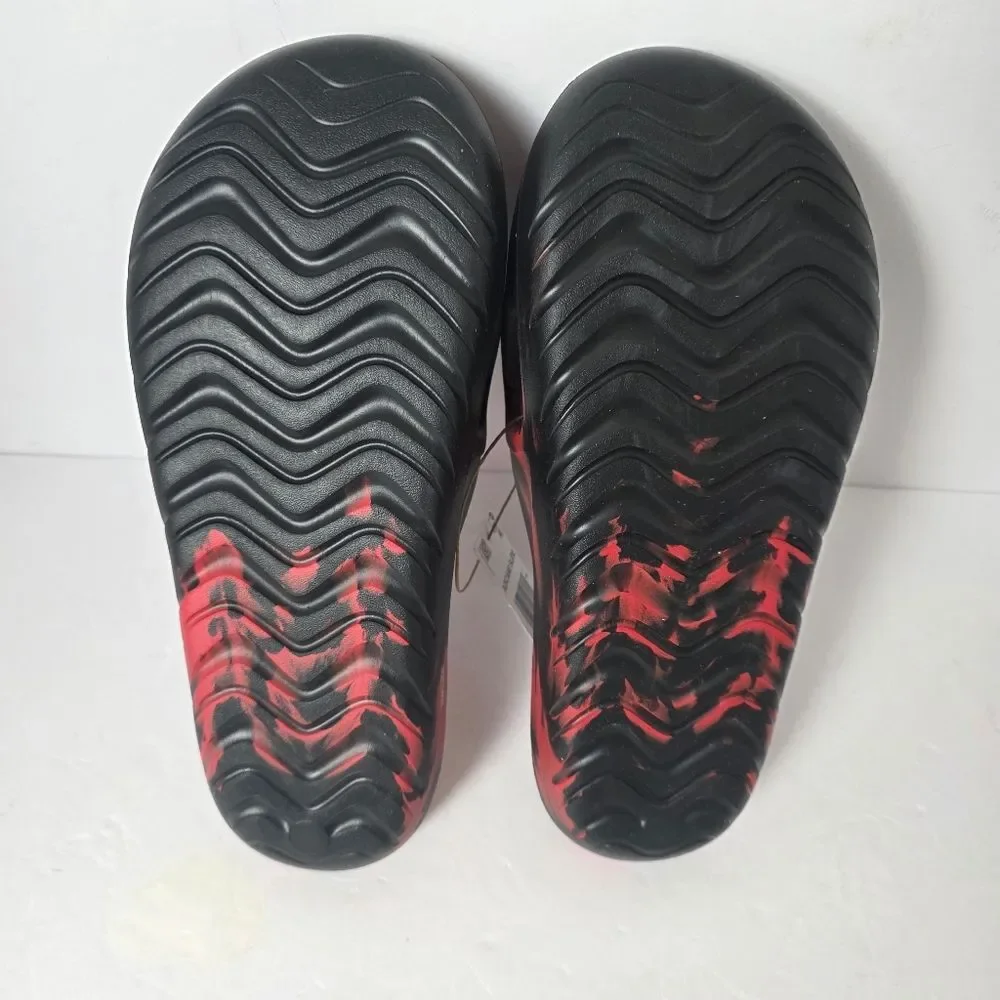 Adidas Adicane Patrick Mahomes Slide Sandals Red Black Size 8 New